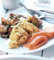 Smoked Salmon and Scrambled Eggs